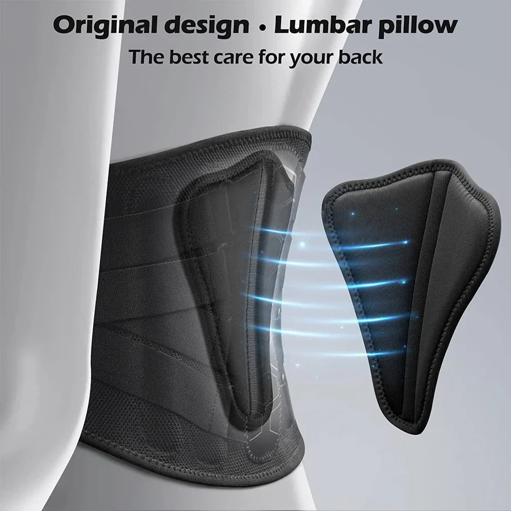 Flexible Lower Back Lumbar Support Belt