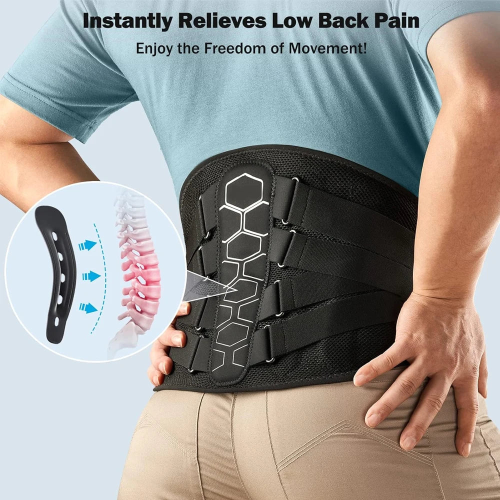 Flexible Lower Back Lumbar Support Belt