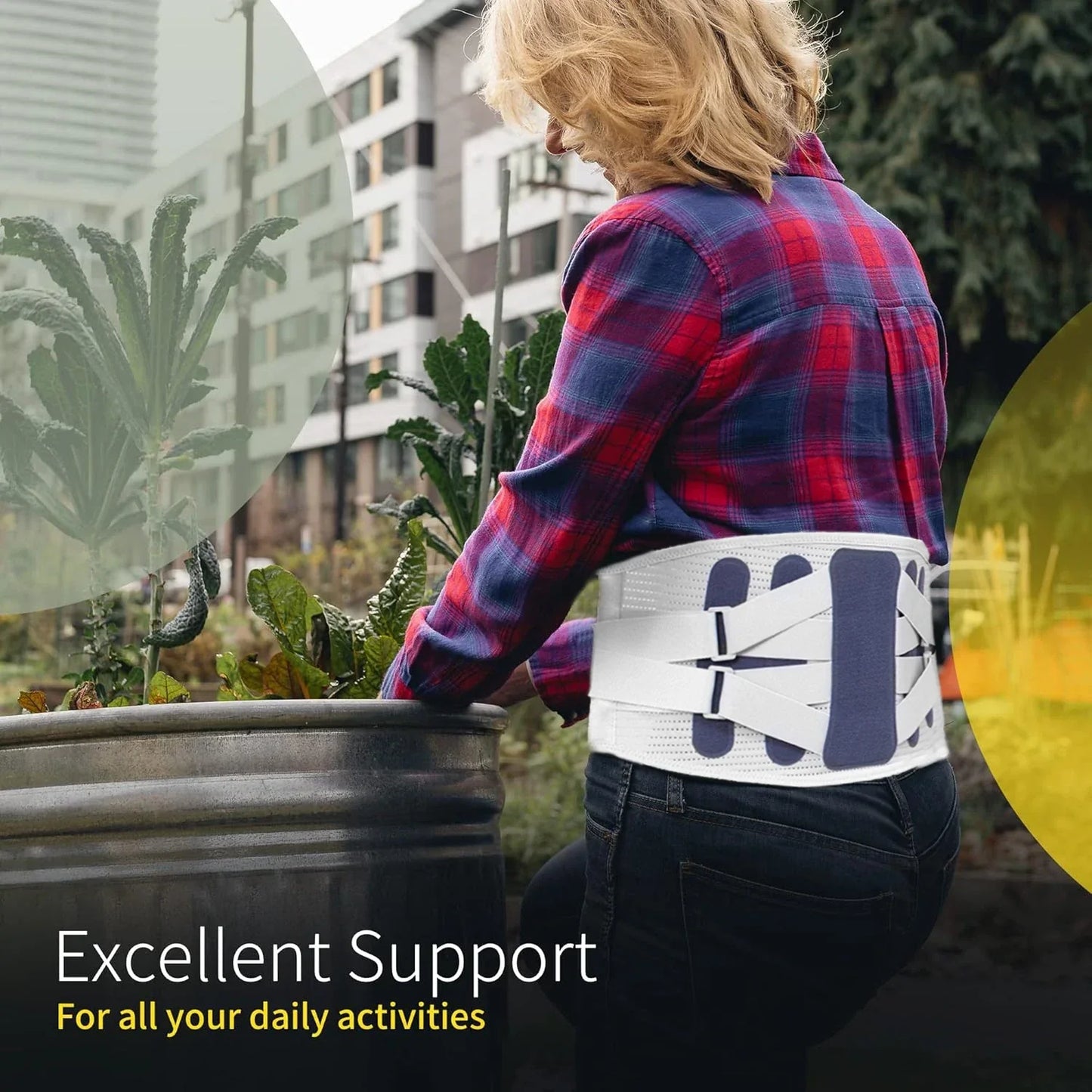 Adjustable Lower Back Support Brace