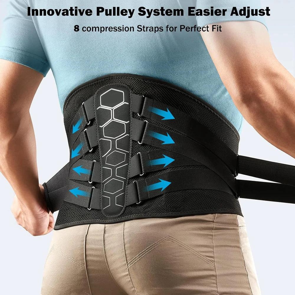 Flexible Lower Back Lumbar Support Belt