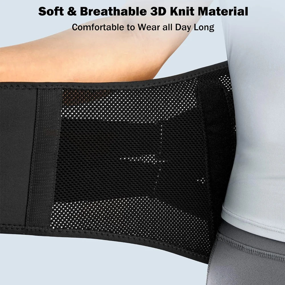 Flexible Lower Back Lumbar Support Belt
